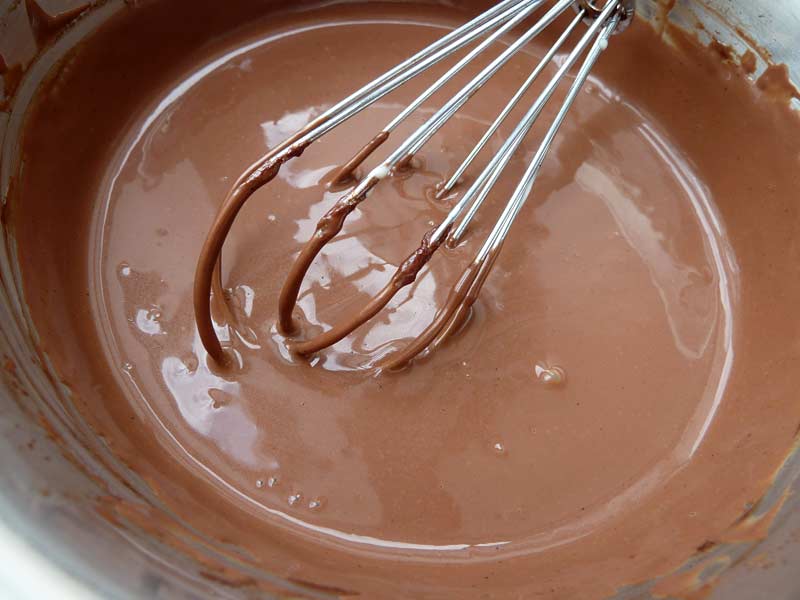 Schokoladeneis-Schokoladencreme