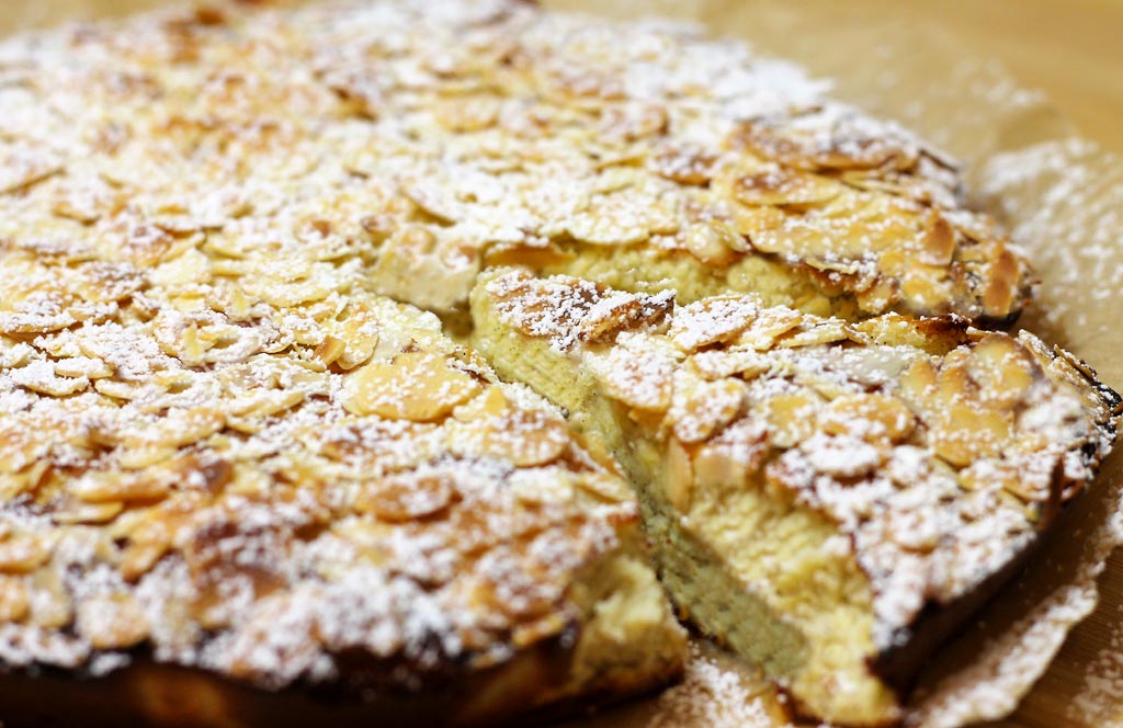 Ricotta-Mandel-Kuchen
